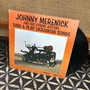 70's "Johnny Merenick and His String Jesters Sing & Play Ukrainian Songs" Record